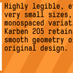 Karben 205 Mono