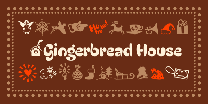 Gingerbread-House-Font-by-Vasily-Birykov-Alexandra-Korolkova