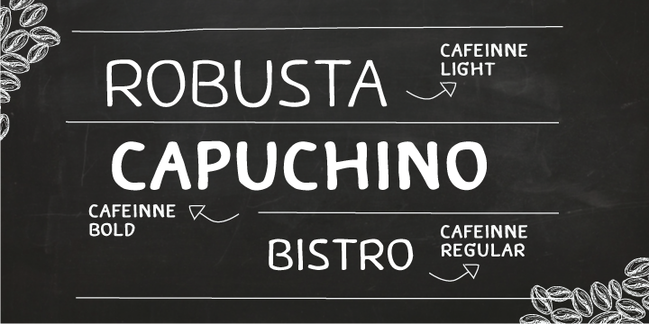 Caffeine-Font-by-Chatnarong-Jingsuphatada
