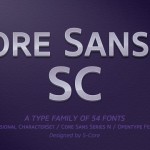 Core Sans N SC